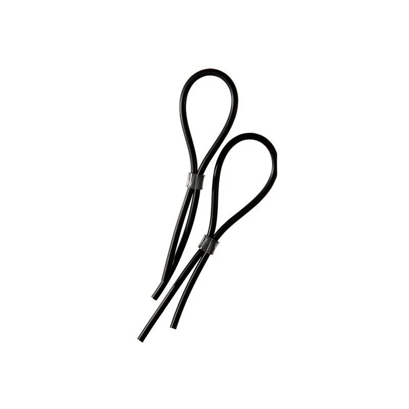 Gummi Adj. Hahn- und Skrotalschlaufen von Electrastim kaufen | Fesselliebe