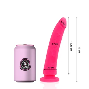 Toys Rosa Dildo Medizinisches Silikon 17 cm -O- 3 cm von Deltaclub kaufen | Fesselliebe