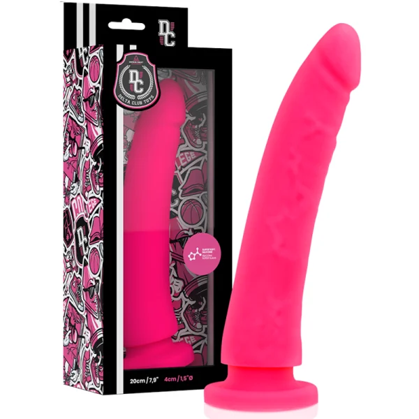 Toys Rosa Dildo Medizinisches Silikon 20 cm -O- 4 cm von Deltaclub kaufen | Fesselliebe