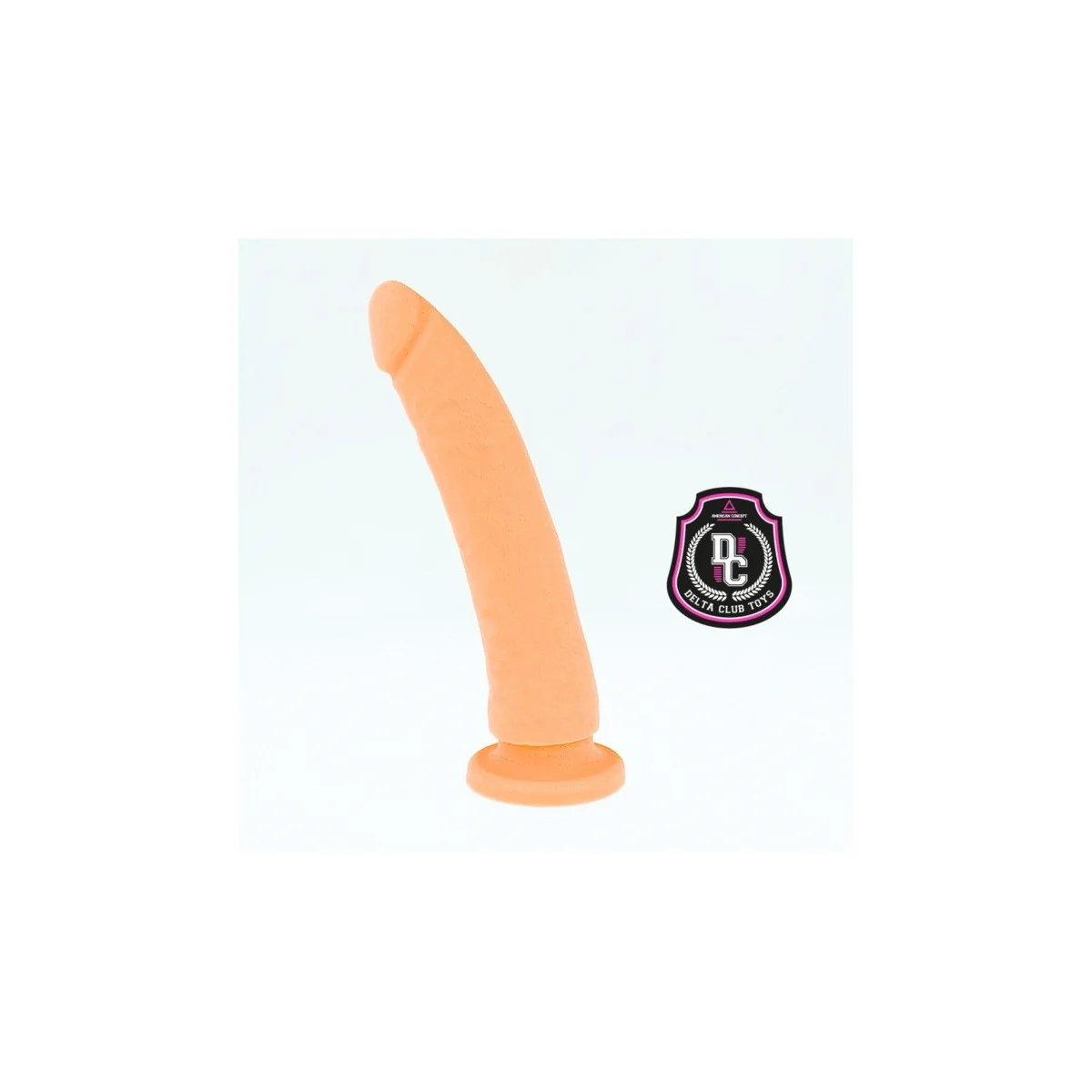 Toys Natürlicher Dildo aus Medizinischem Silikon 23 cm -O- 4.5 cm von Deltaclub kaufen | Fesselliebe