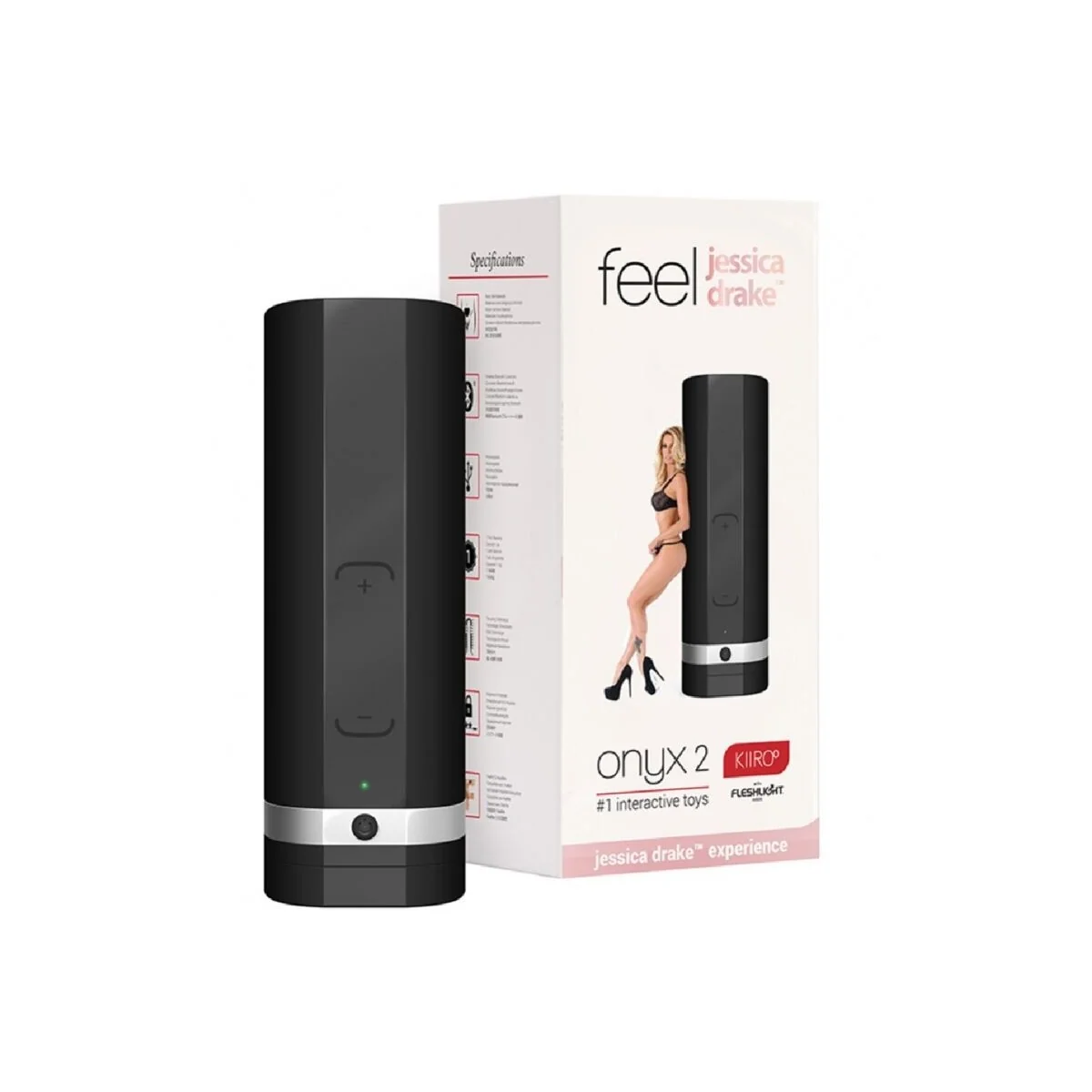 Onyx+ Teledildonic Masturbator Jessica Drake Experience von Kiiroo kaufen | Fesselliebe