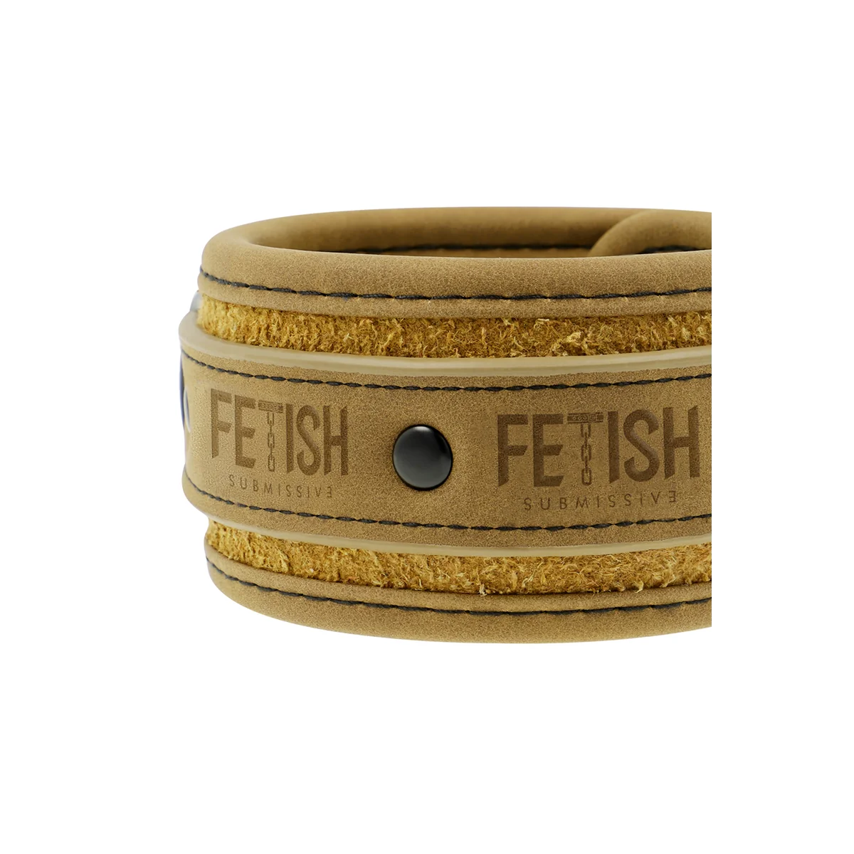 Vegane Lederhandschellen mit Neoprenfutter von Fetish Submissive Origin kaufen | Fesselliebe