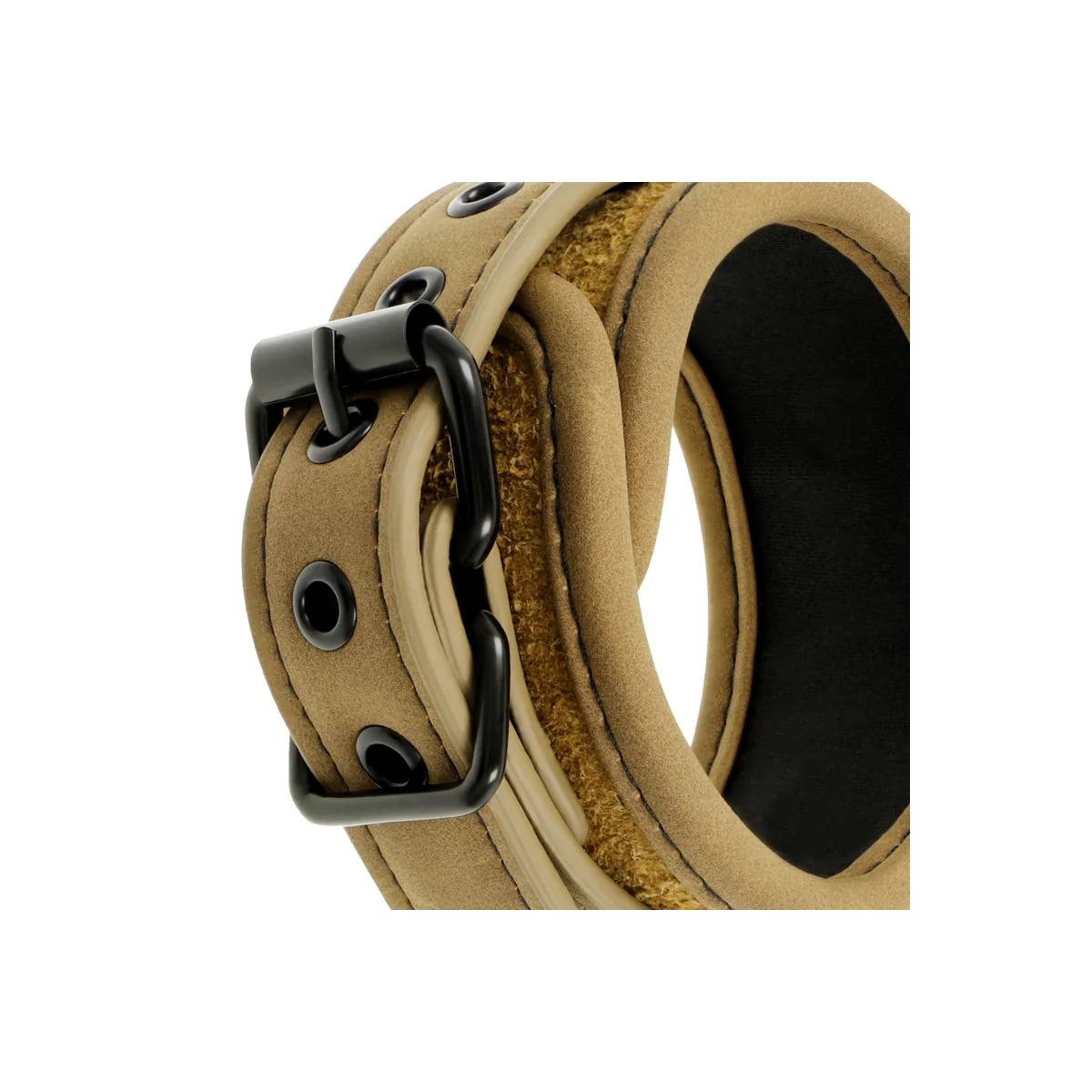 Fussmanschetten aus Veganem Leder mit Neoprenfutter von Fetish Submissive Origin kaufen | Fesselliebe