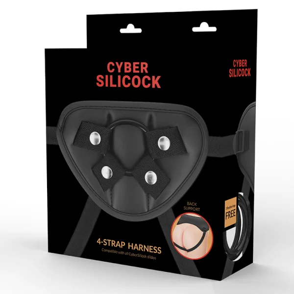 Strap-On-Gurt mit 3 Ringen Gratis von Cyber Silicock kaufen | Fesselliebe