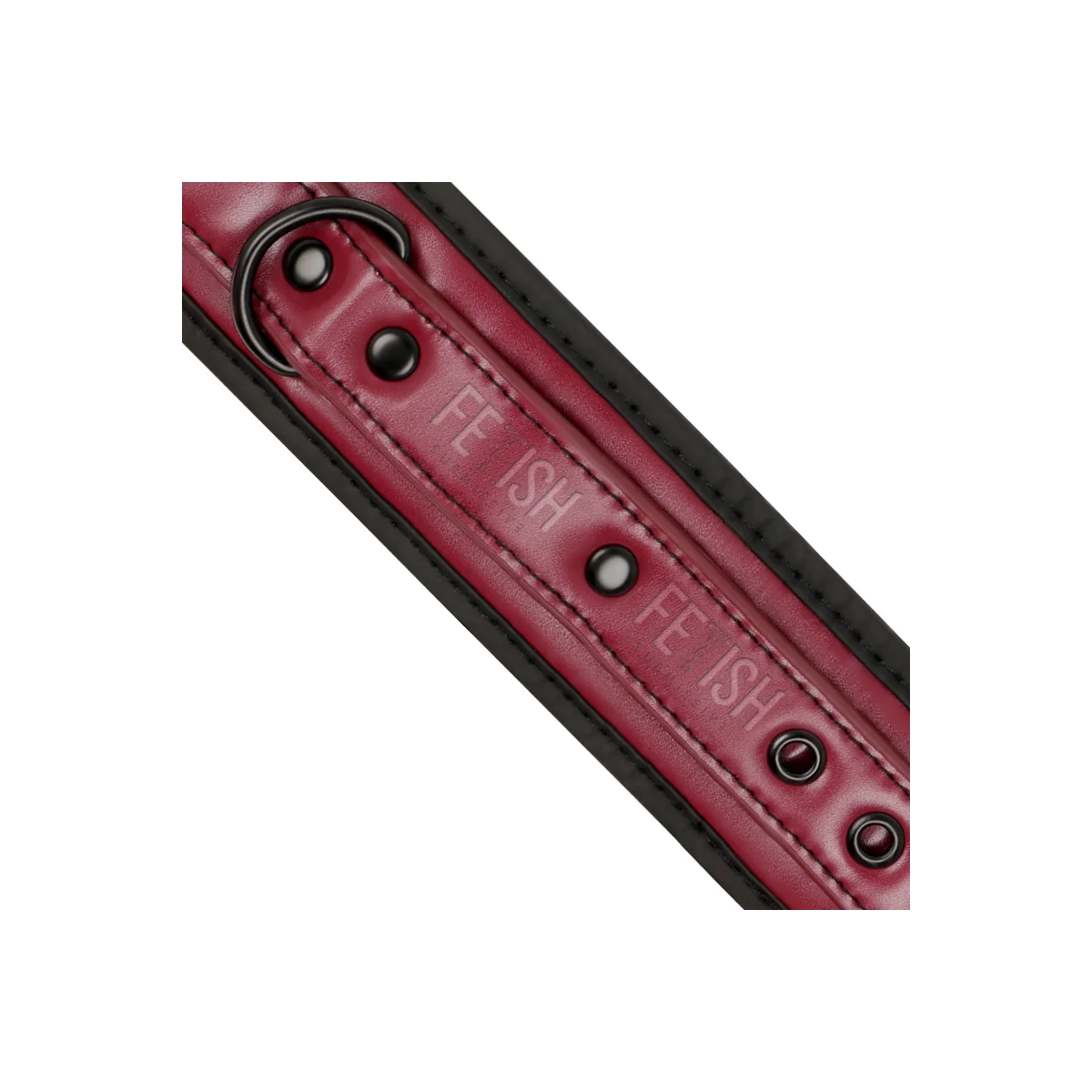 Handschellen aus Veganem Leder mit Neoprenfutter von Fetish Submissive Dark Room kaufen | Fesselliebe