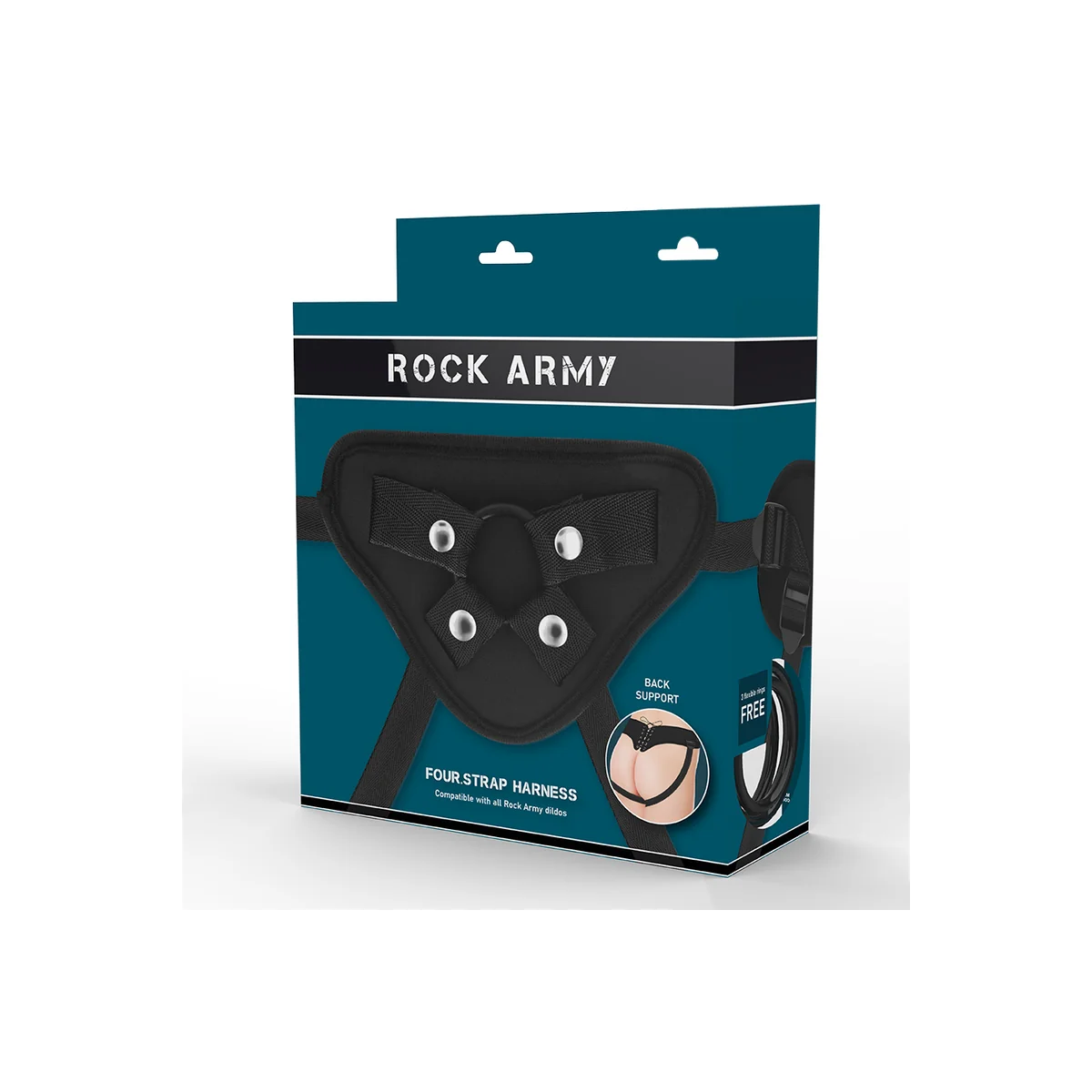 Verstellbares Gurt und Flexible Ringe von Rock Army kaufen | Fesselliebe