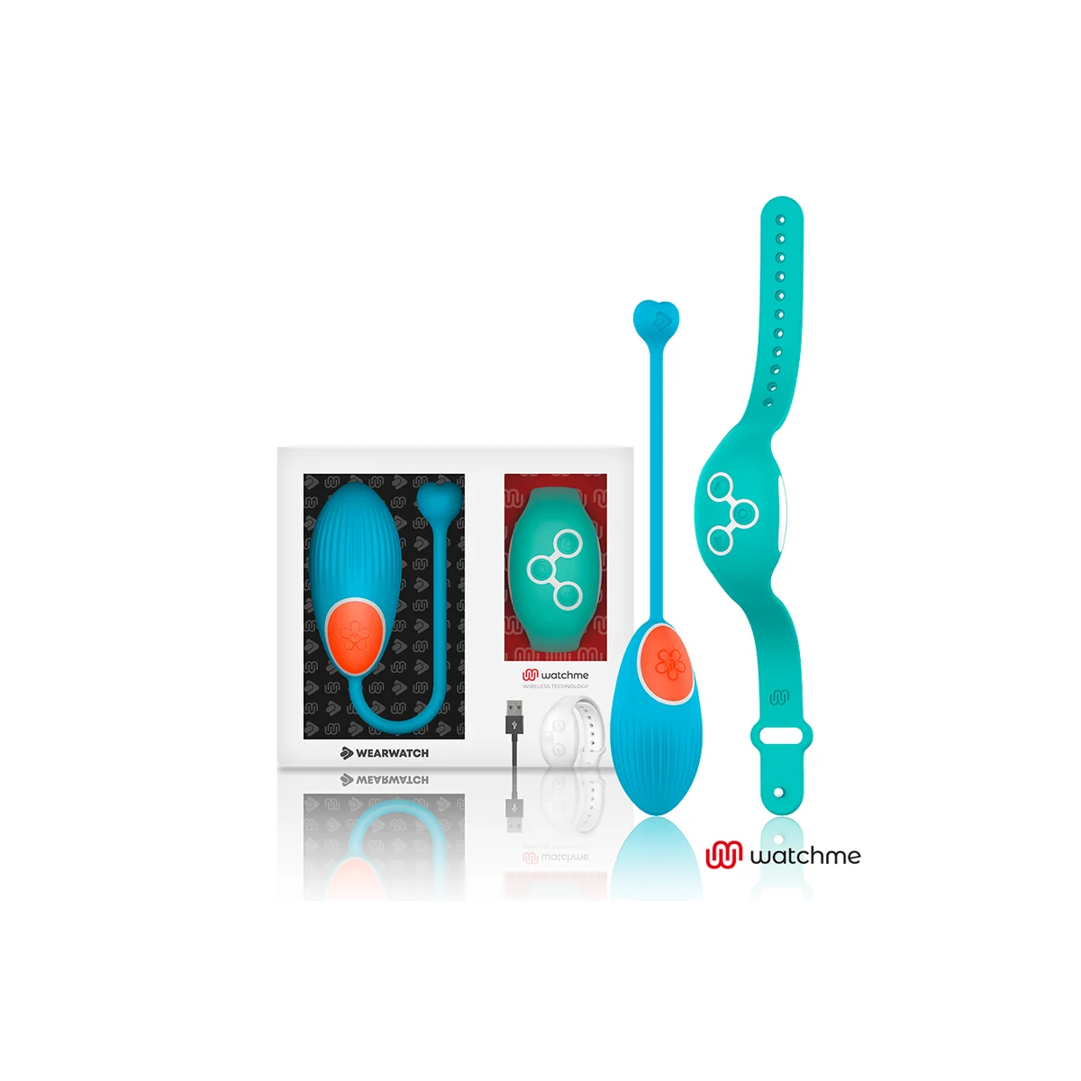 Watchme-Technologie mit Fernbedienung Eiblau / Aquamarin von Wearwatch kaufen | Fesselliebe