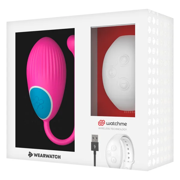 Watchme-Technologie mit Fernbedienung Egg Fuchsia / Niveo von Wearwatch kaufen | Fesselliebe