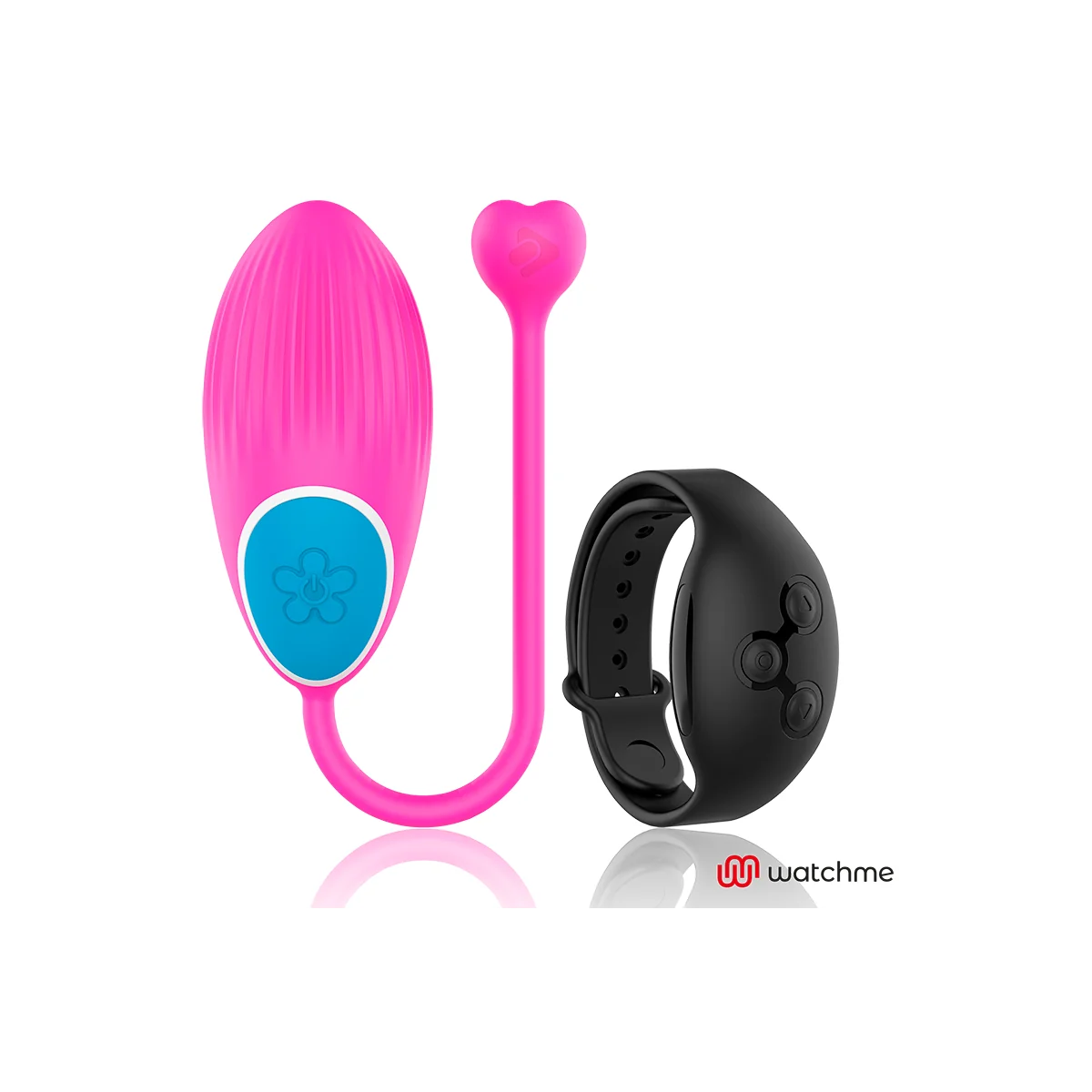 Watchme-Technologie mit Fernbedienung Egg Fuchsia / Jet von Wearwatch kaufen | Fesselliebe