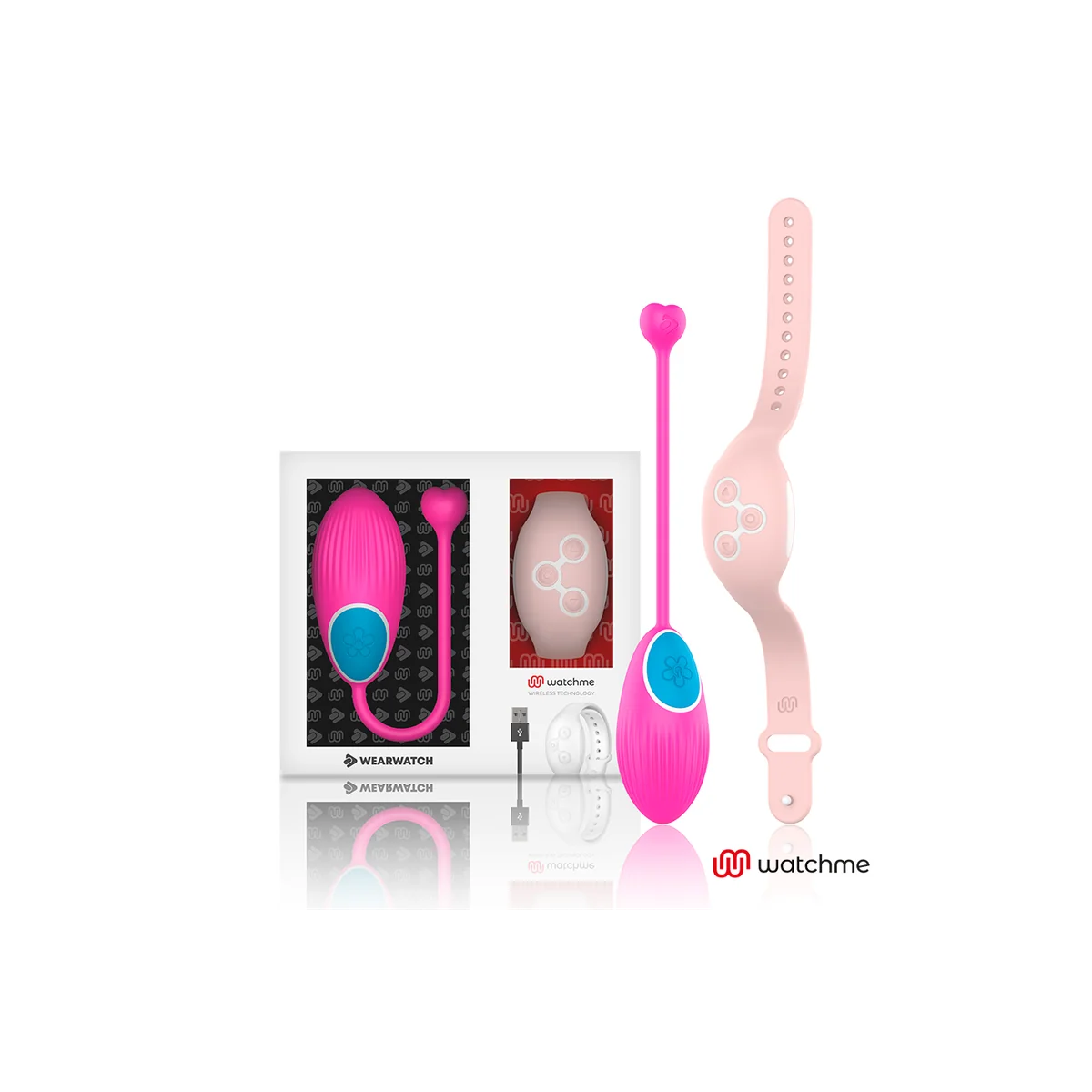 Watchme-Technologie mit Fernbedienung Ei Fuchsia / Rosa von Wearwatch kaufen | Fesselliebe