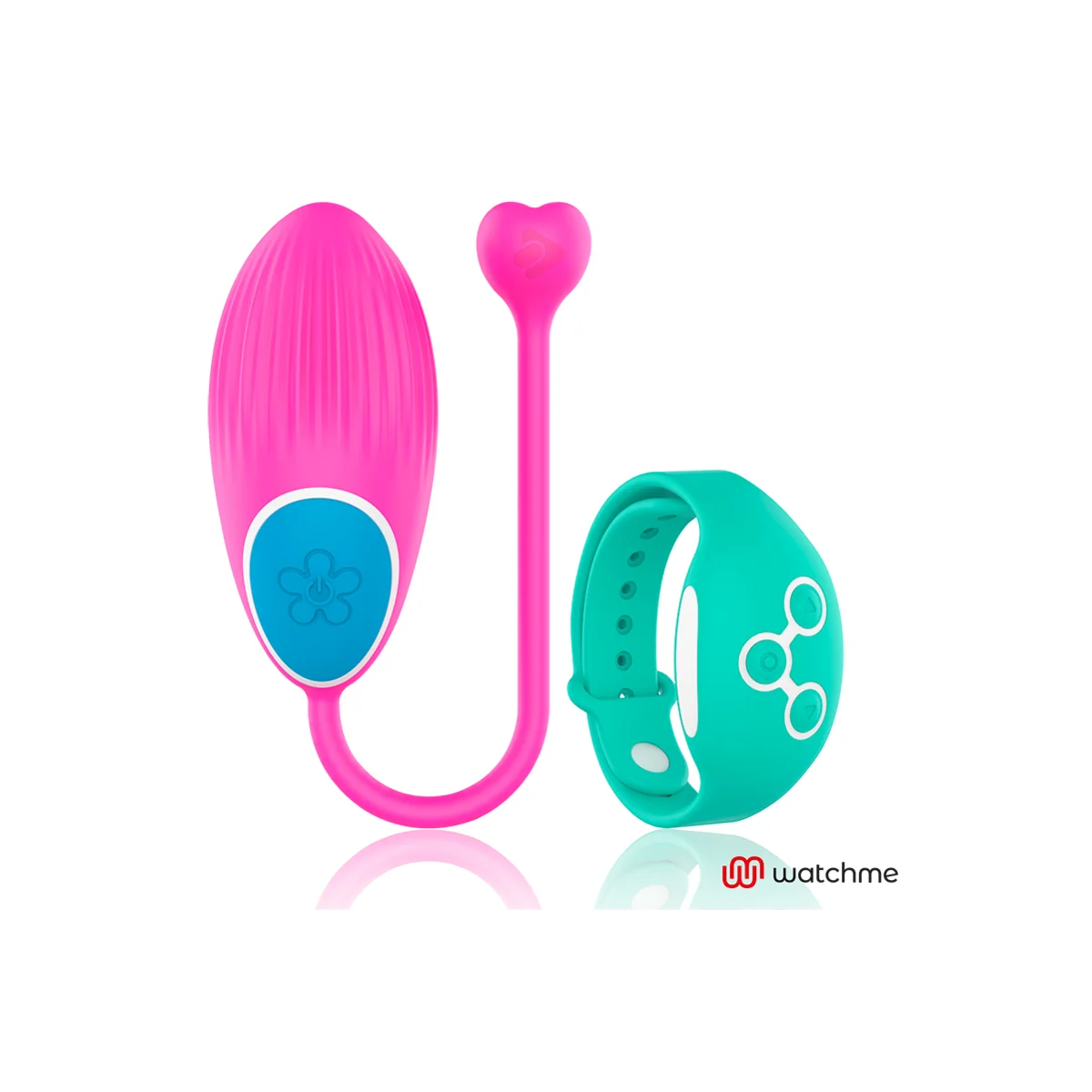 Watchme-Technologie mit Fernbedienung Ei Fuchsia / Meerwasser von Wearwatch kaufen | Fesselliebe