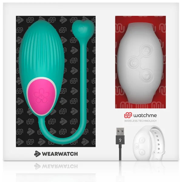 Egg mit Fernbedienung Watchme Technologie Meerwasser / Schnee von Wearwatch kaufen | Fesselliebe