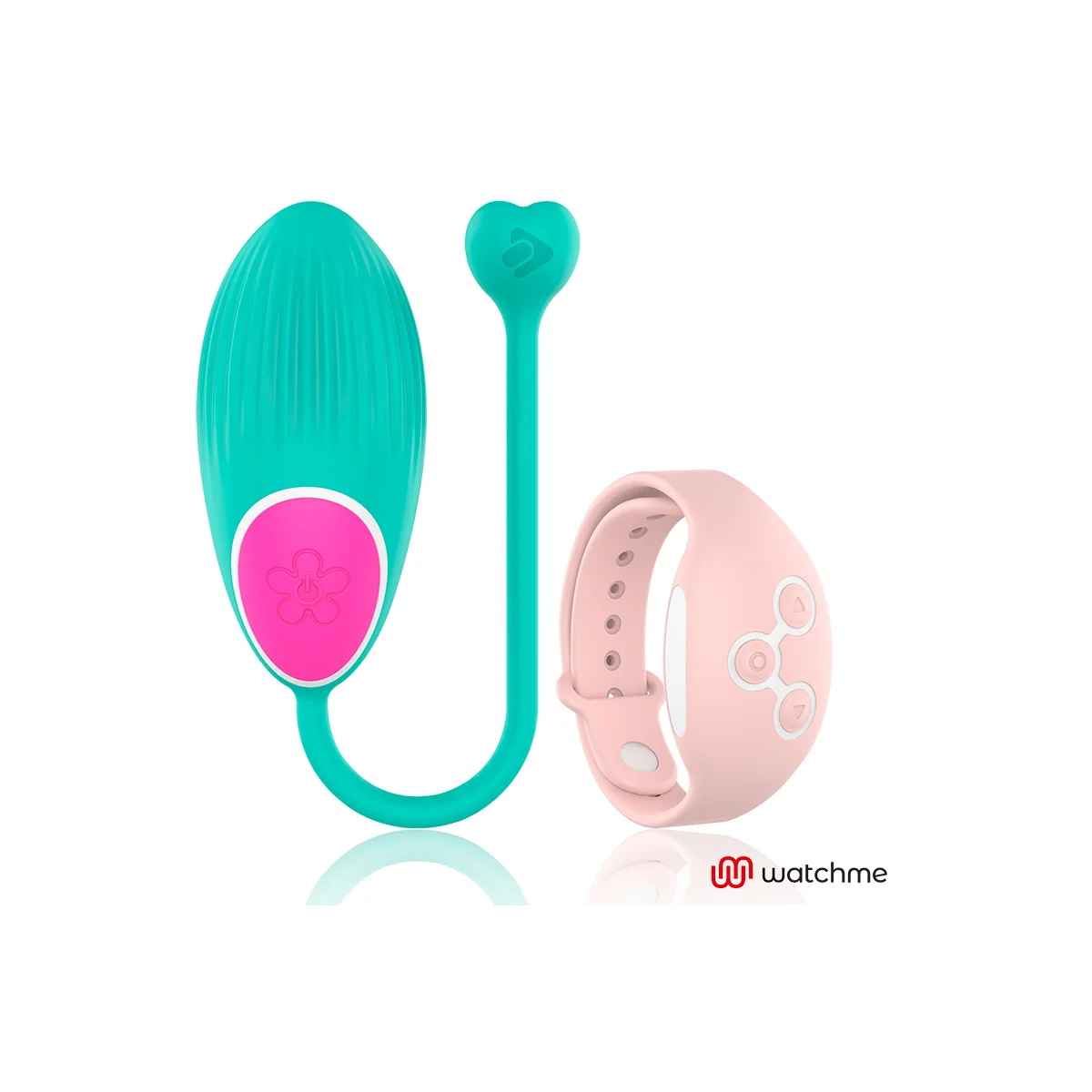 Watchme-Technologie mit Fernbedienung Ei Meerwasser / Rosa von Wearwatch kaufen | Fesselliebe