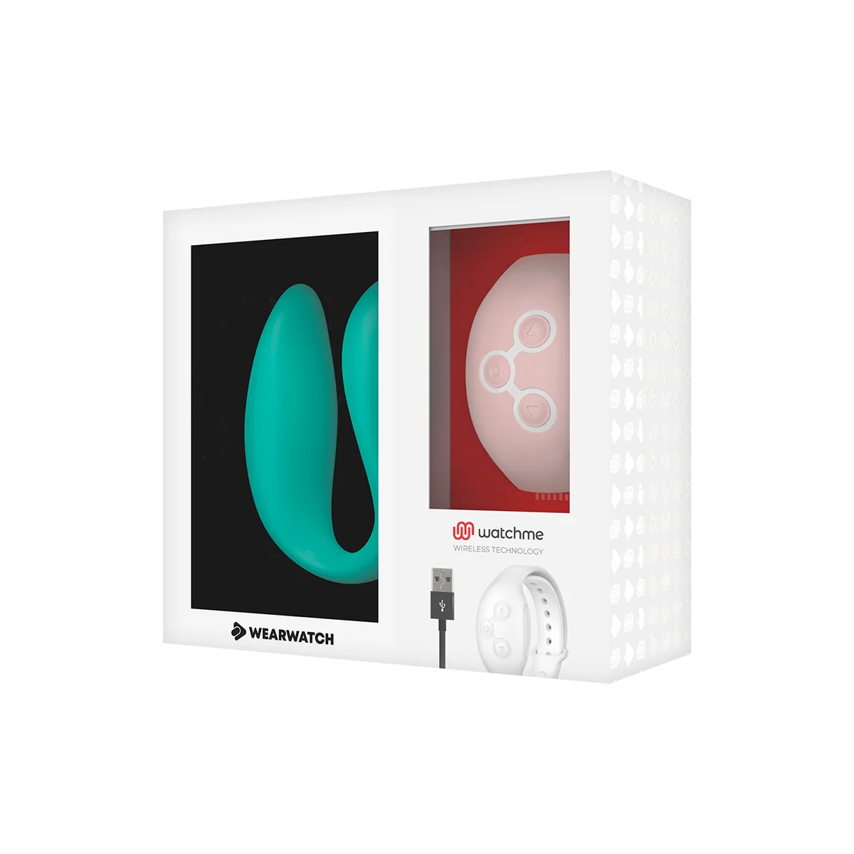 Watchme Dual Technology Vibrator Meerwasser / Rosa von Wearwatch kaufen | Fesselliebe