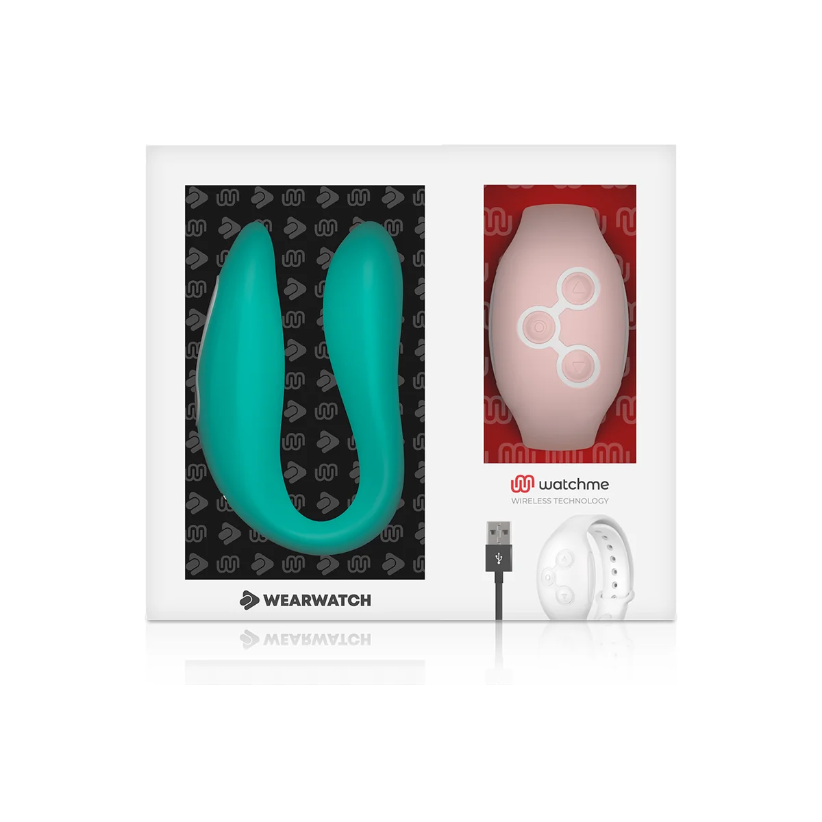 Watchme Dual Technology Vibrator Meerwasser / Rosa von Wearwatch kaufen | Fesselliebe