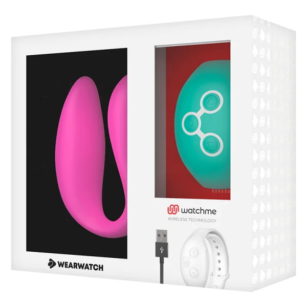 Dual-Technologie-Watchme-Vibrator Fuchsia / Meerwasser von Wearwatch kaufen | Fesselliebe