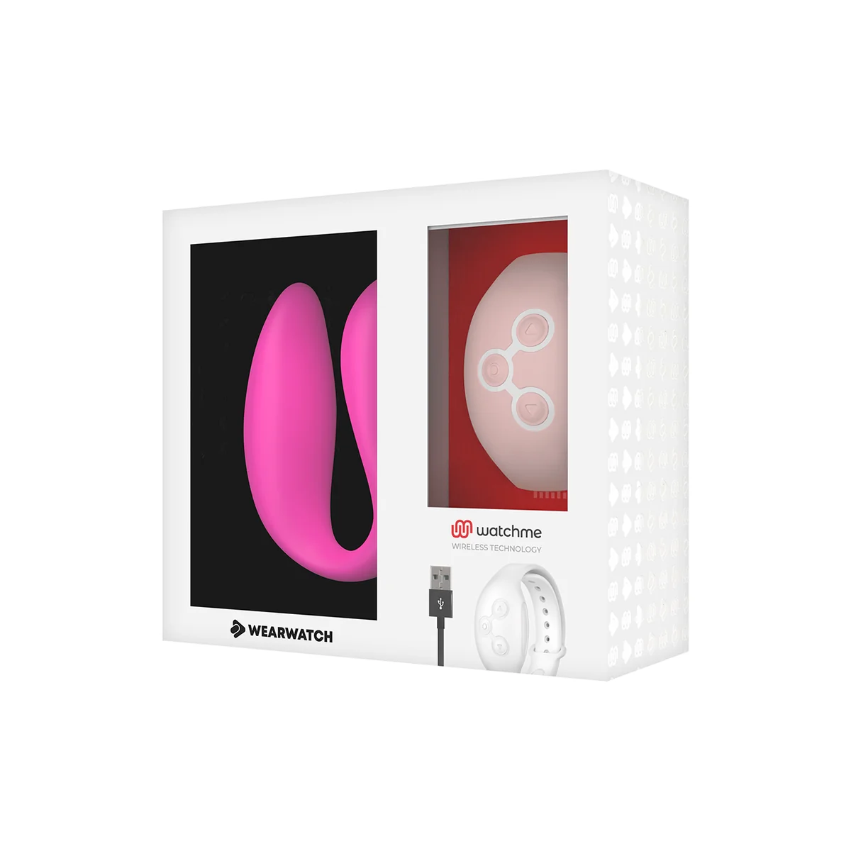 Watchme Dual Technology Vibrator Fuchsia / Pink von Wearwatch kaufen | Fesselliebe