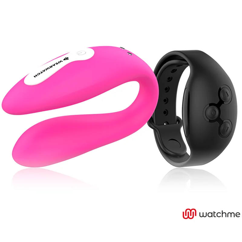 Watchme Dual Technology Vibrator Fuchsia/Azabache von Wearwatch kaufen | Fesselliebe 2