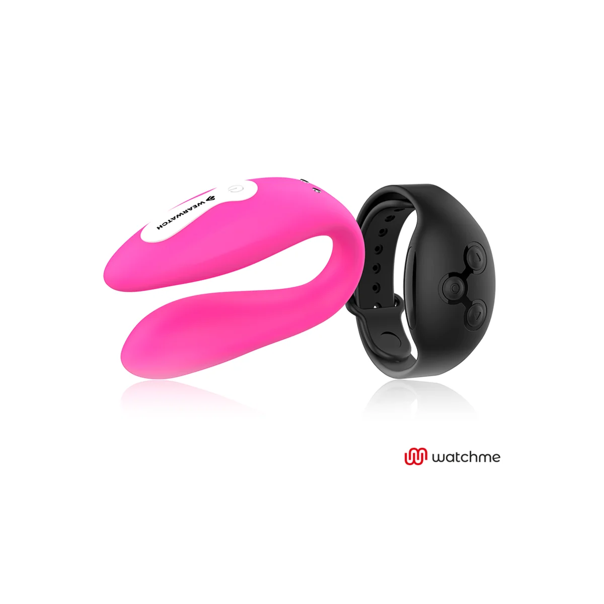 Watchme Dual Technology Vibrator Fuchsia/Azabache von Wearwatch kaufen | Fesselliebe