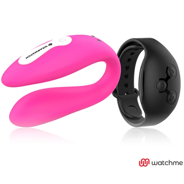 Watchme Dual Technology Vibrator Fuchsia/Azabache von Wearwatch kaufen | Fesselliebe