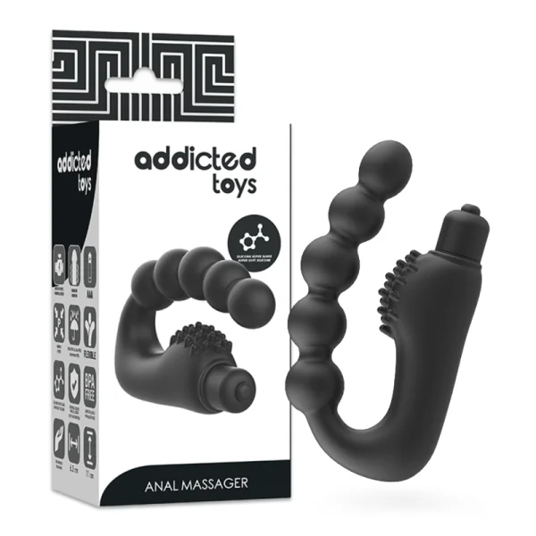 Anal-Massager Prostatik mit Vibration von Addicted Toys kaufen | Fesselliebe