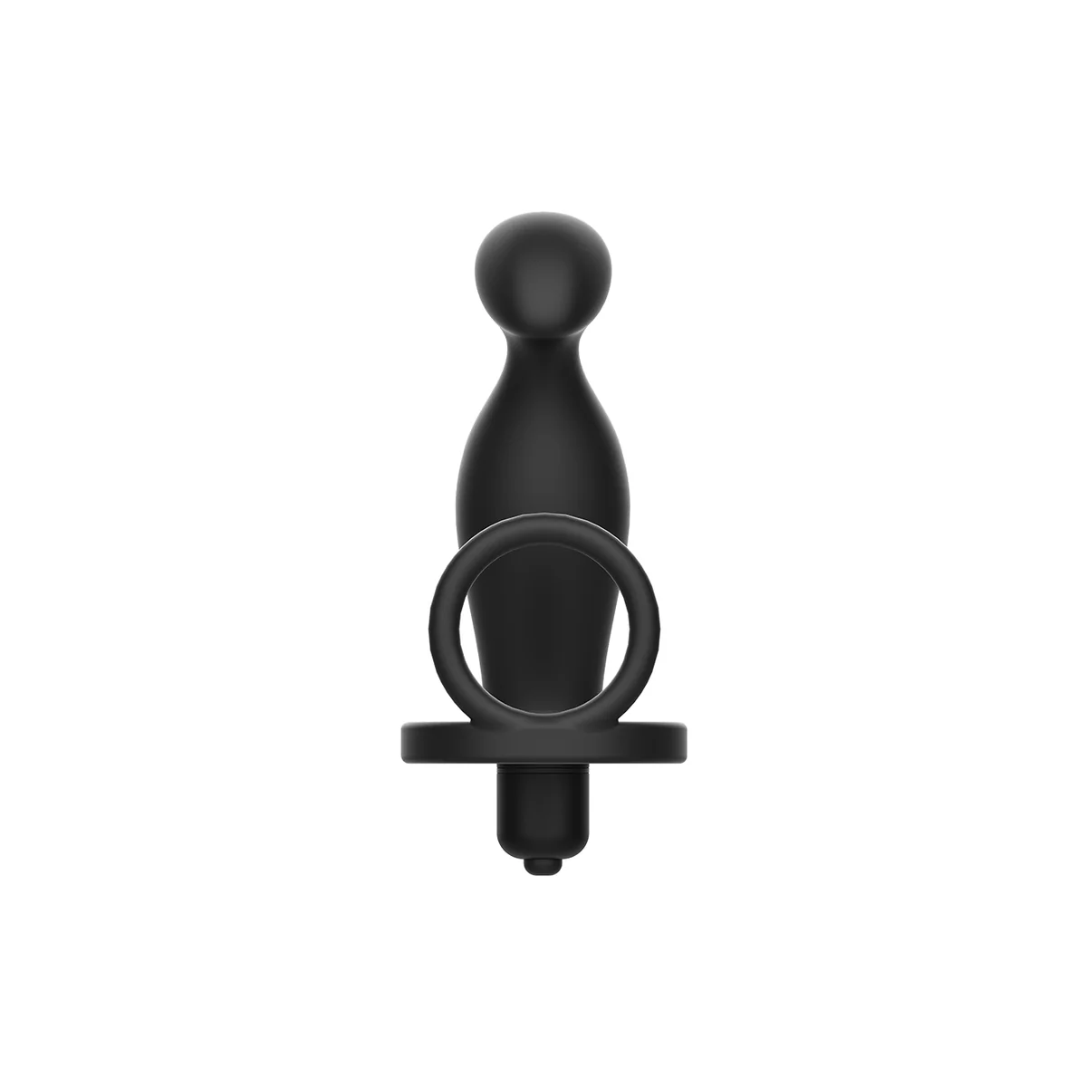 Analplug mit Schwarzem Silikonring 12 cm von Addicted Toys kaufen | Fesselliebe