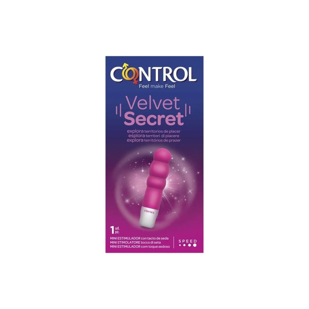 Velvet Secret Mini-Stimulator von Control Toys kaufen | Fesselliebe
