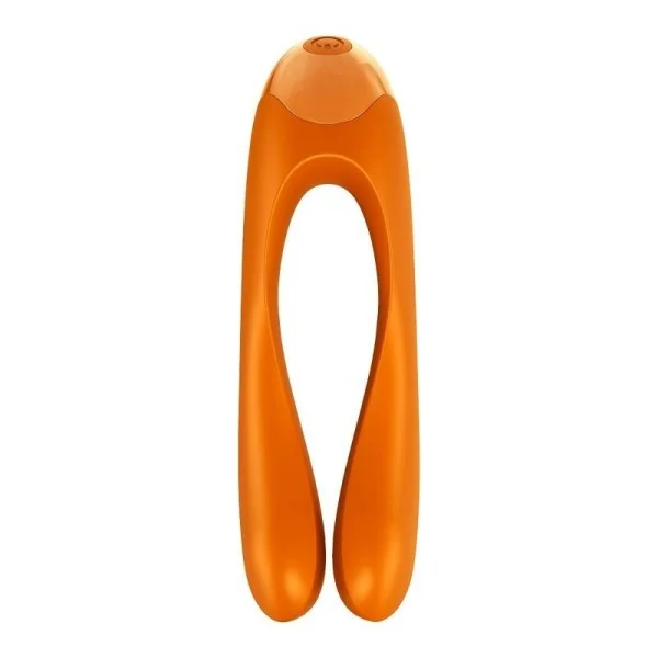 Candy Cane Fingervibrator Orange von Satisfyer Vibrator kaufen | Fesselliebe