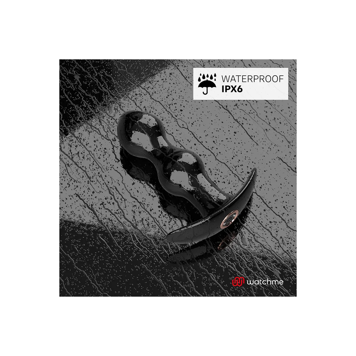 Watchme mit Fernbedienungsstecker Analvibrator Tiberio von Anbiguo kaufen | Fesselliebe