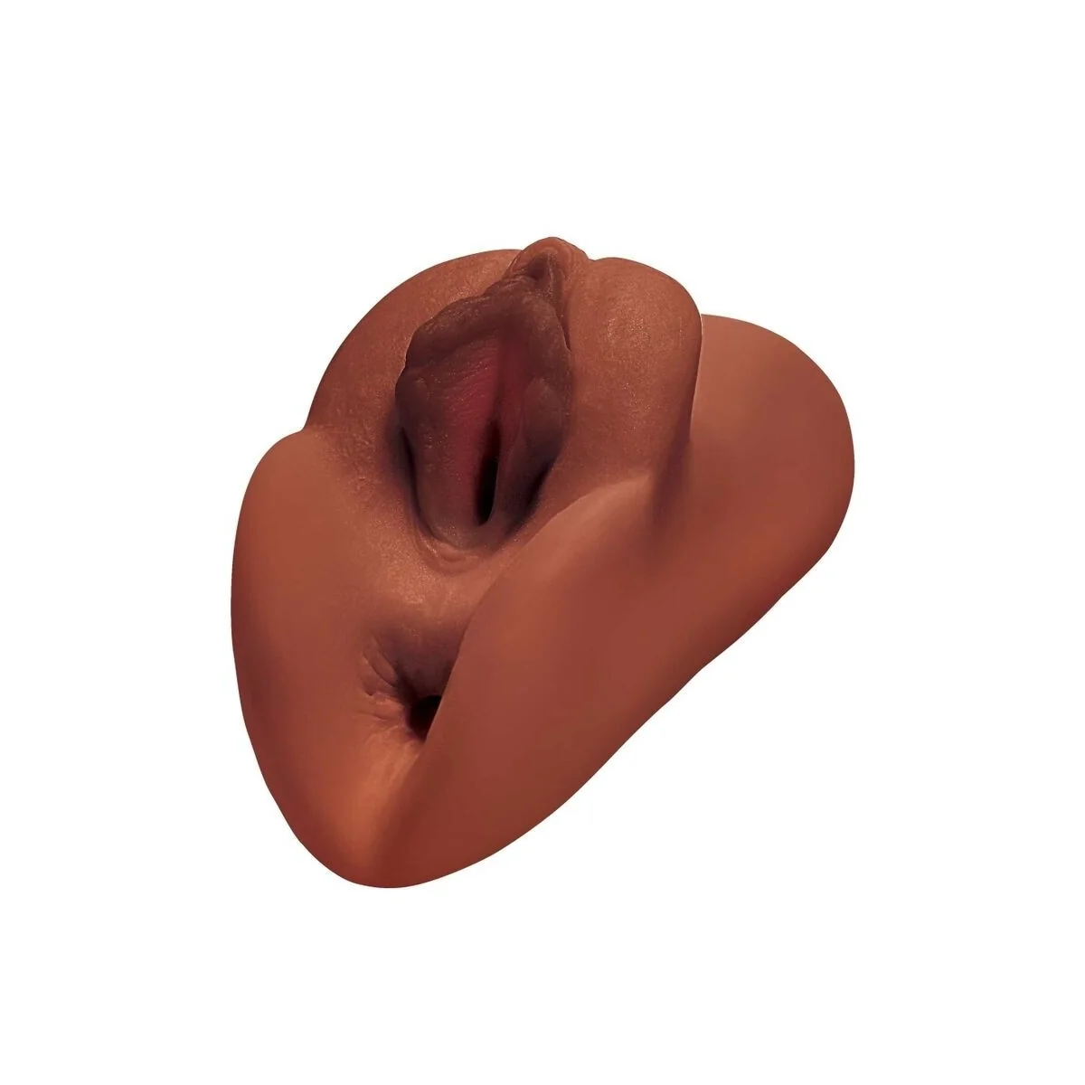 Perfect Pussy Double Stroker Vagina und Anus Masturbator Braun von Pdx Plus+ kaufen | Fesselliebe