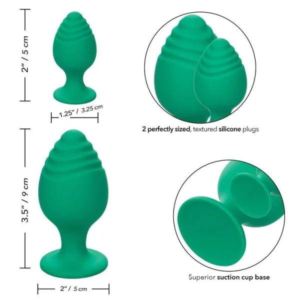 Cheeky Buttplug Grün von Calexotics kaufen | Fesselliebe