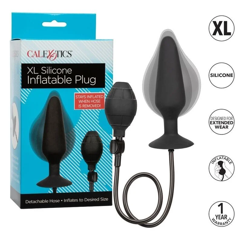 XL Silikon-Aufblasbarer Stecker von Calexotics kaufen | Fesselliebe 2