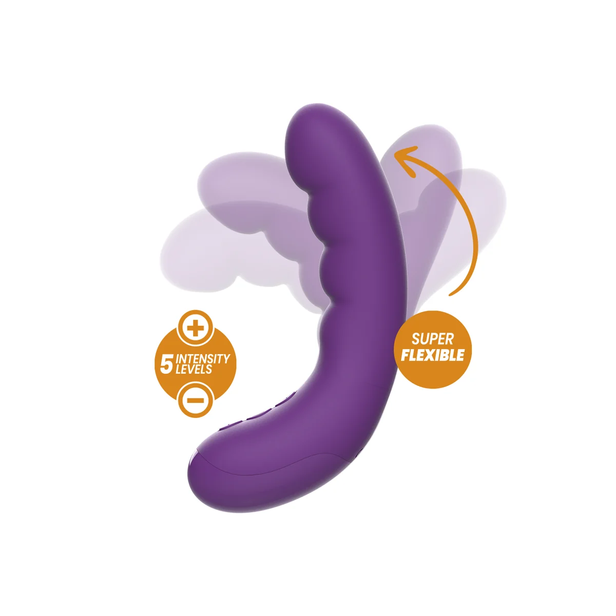 Rewocurvy wiederaufladbarer, Flexibler Vibrator von Rewolution kaufen | Fesselliebe