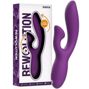 Rewofun Flexibler Vibrator mit Kaninchen von Rewolution kaufen | Fesselliebe
