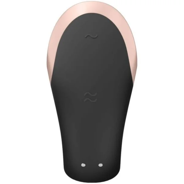Double Love Luxury Partner Vibrator Schwarz von Satisfyer Partner kaufen | Fesselliebe
