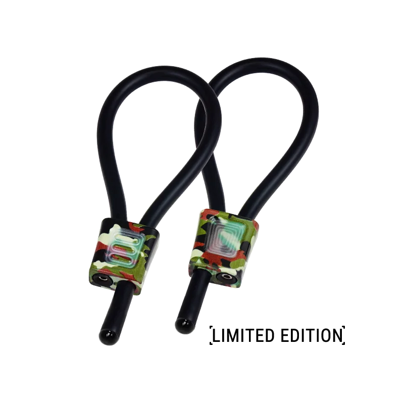 Prestige Electraloops Verstellbare Cockringe Camouflage von Electrastim kaufen | Fesselliebe