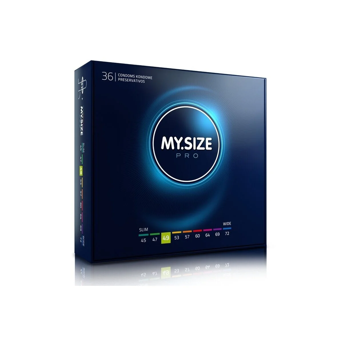 Pro Kondome 49 Mm 36 Stück von My Size Pro kaufen | Fesselliebe