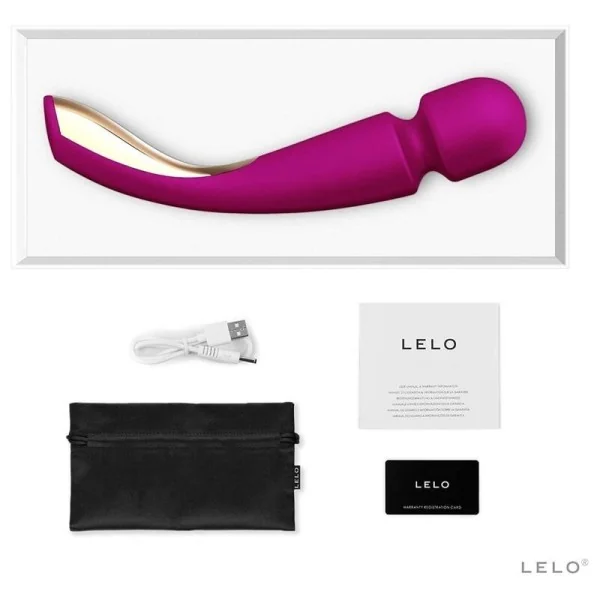 Smart Wand Medium 2 Deep Rose Massager von Lelo kaufen | Fesselliebe