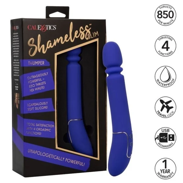 Shameless Slim Thumper Blau von Calexotics kaufen | Fesselliebe