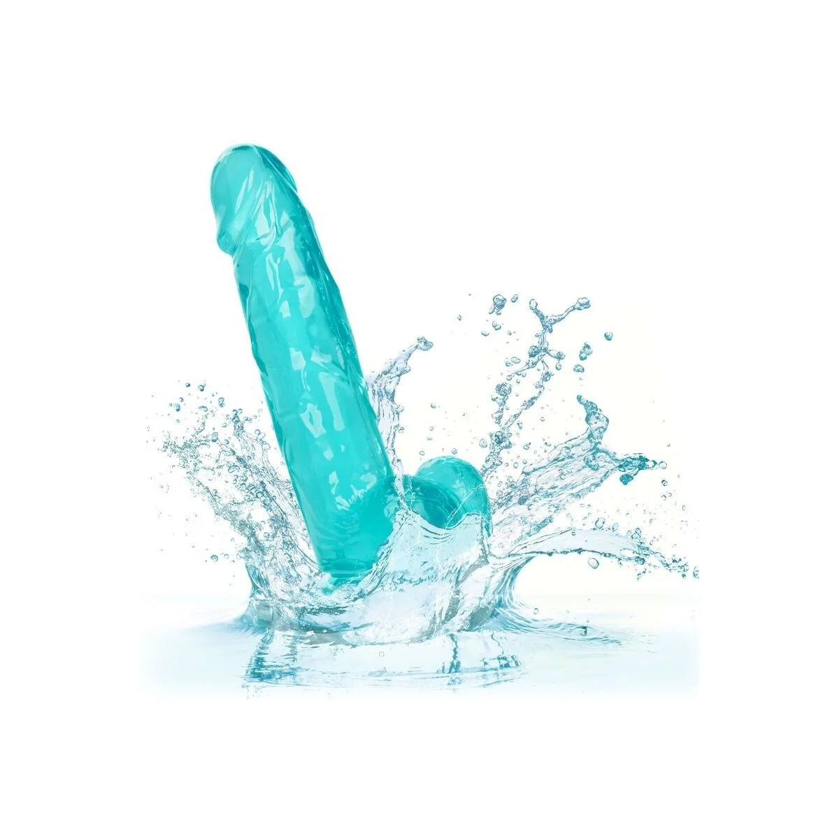 Größe Königin-Dildo Blau 15.3 cm von Calexotics kaufen | Fesselliebe