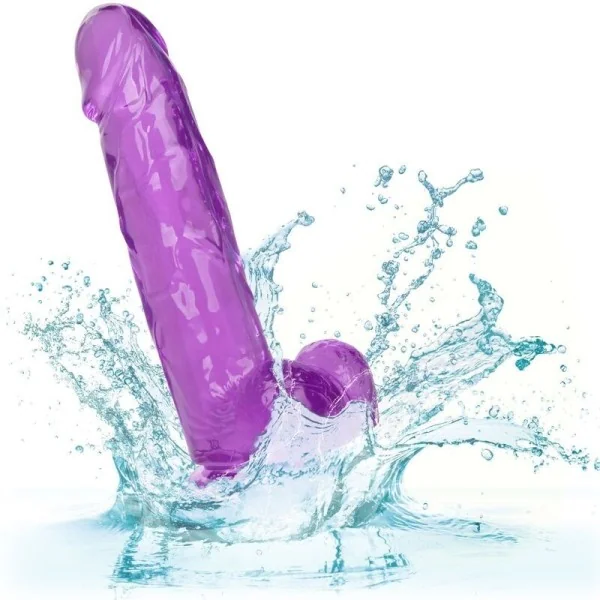 Größe Königin-Dildo Lila 15.3 cm von Calexotics kaufen | Fesselliebe