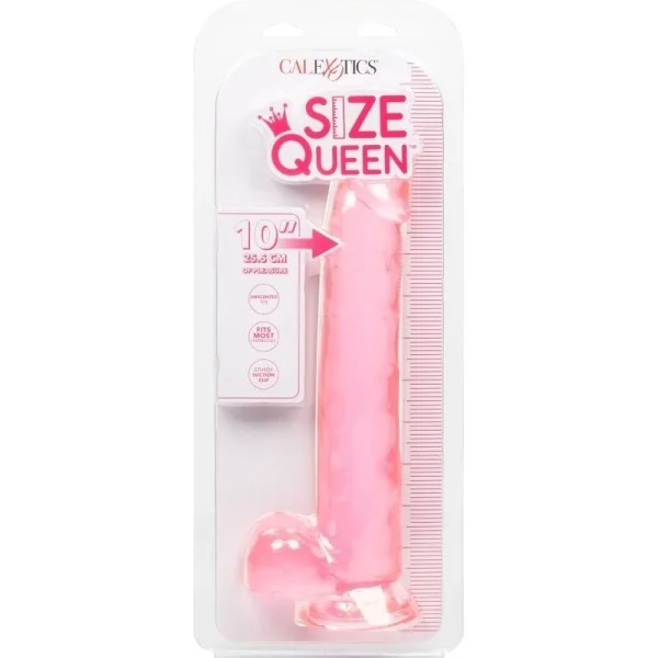 Größe Königin-Dildo Rosa 25.5 cm von Calexotics kaufen | Fesselliebe