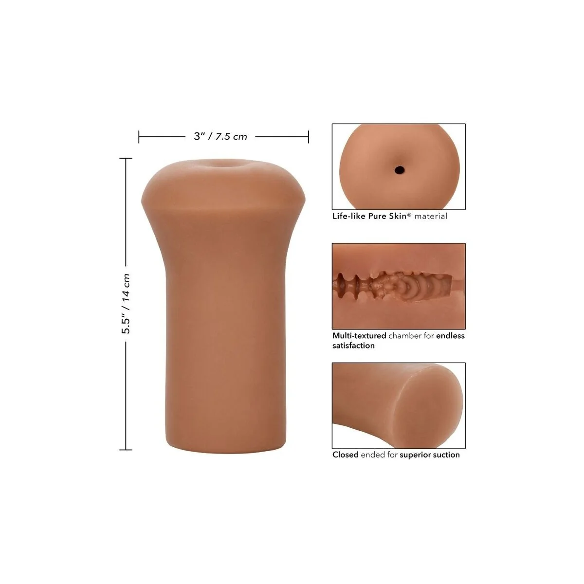 Boundless Stroker Karamell von Calexotics kaufen | Fesselliebe