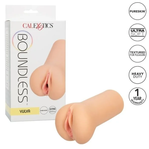 Boundless Vulva Stroker Helle Beige von Calexotics kaufen | Fesselliebe