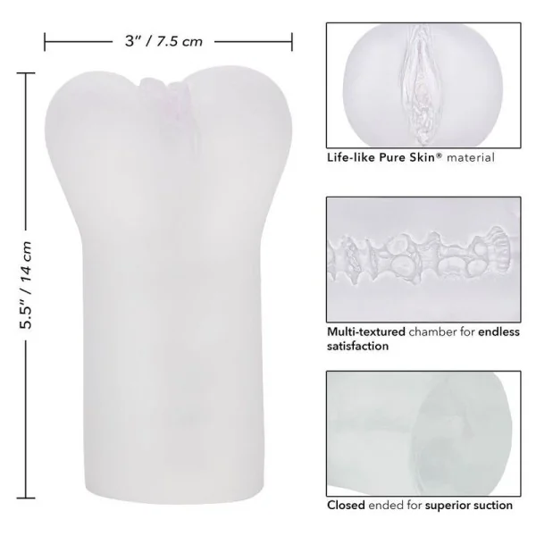 Boundless Vulva Stroker Transparent von Calexotics kaufen | Fesselliebe