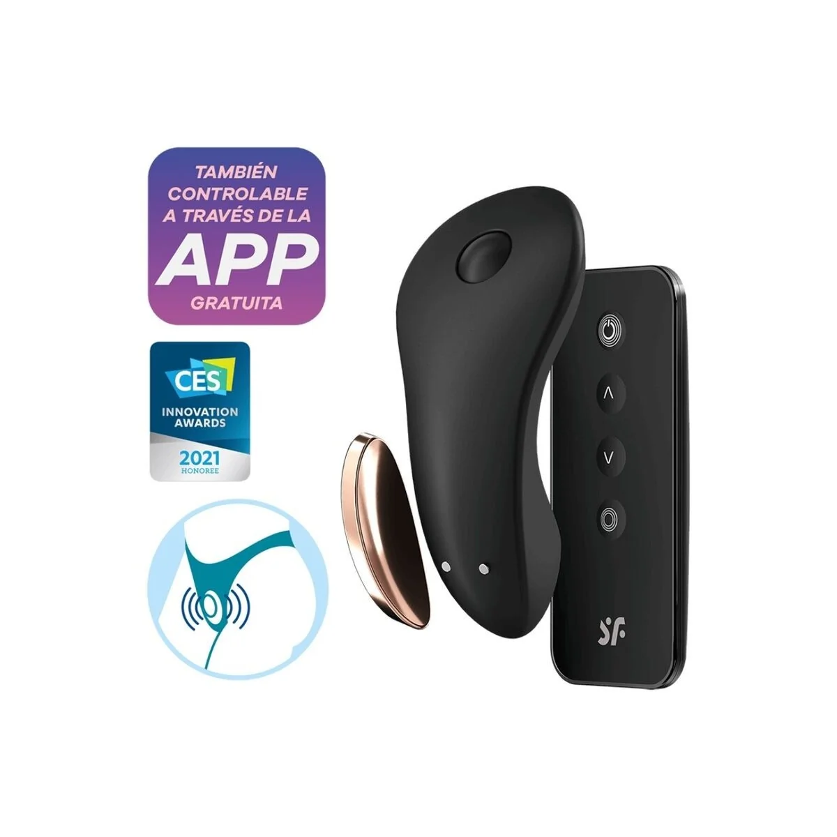 Little Secret Panty Vibrator von Satisfyer Connect kaufen | Fesselliebe