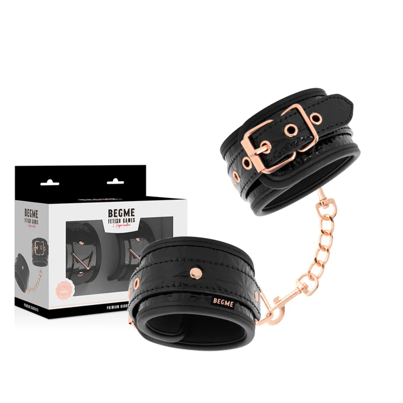 Black Edition Premium Handschellen von Begme Black Edition kaufen | Fesselliebe 2