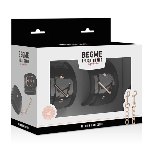 Black Edition Premium Handschellen von Begme Black Edition kaufen | Fesselliebe