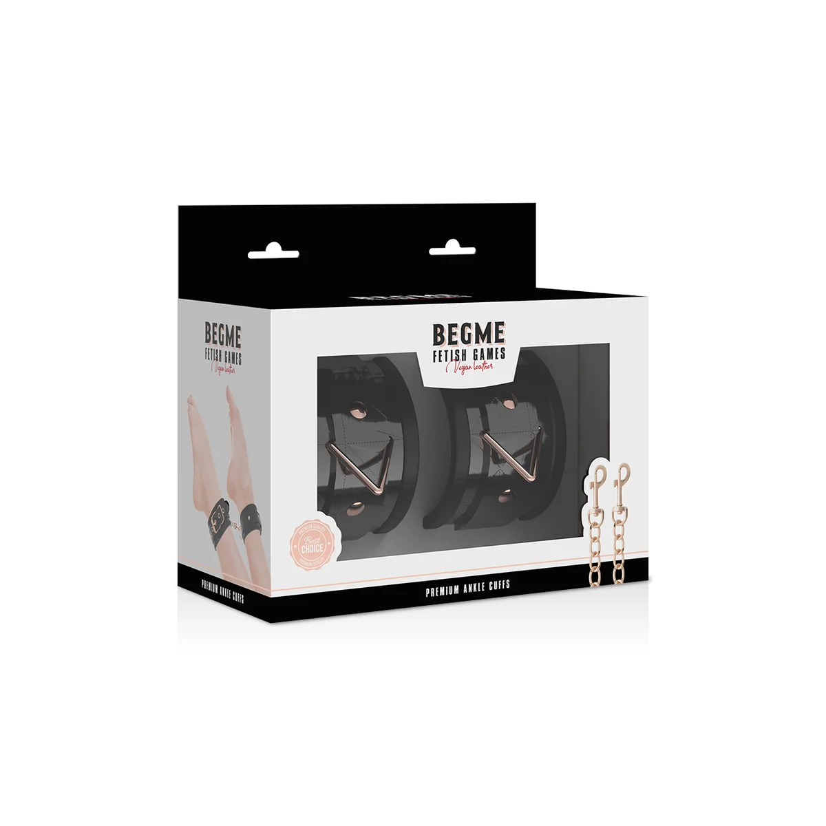 Black Edition Premium Knöchelmanschetten von Begme Black Edition kaufen | Fesselliebe