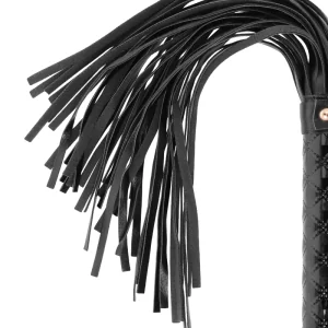 Black Edition Veganer Leder Flogger von Begme Black Edition kaufen | Fesselliebe